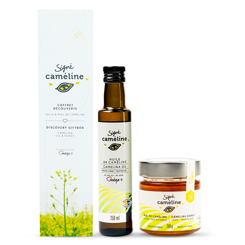 coffret huile et miel liquide