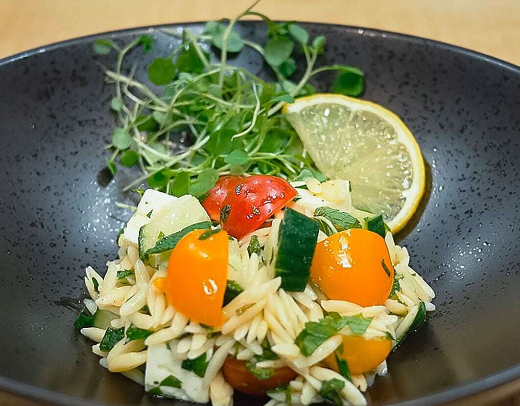 salade d'orzo signé caméline