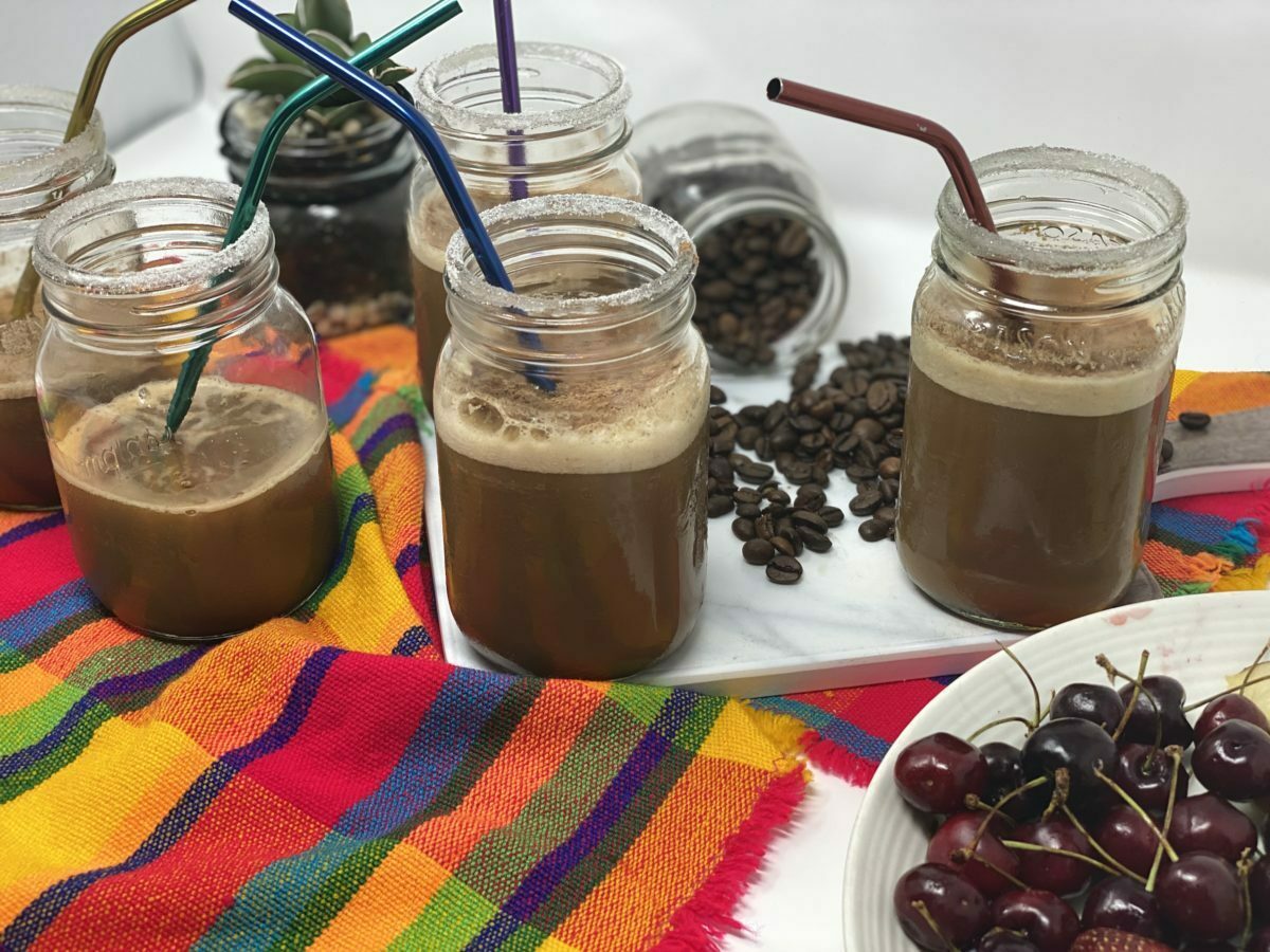 café glacé signé caméline