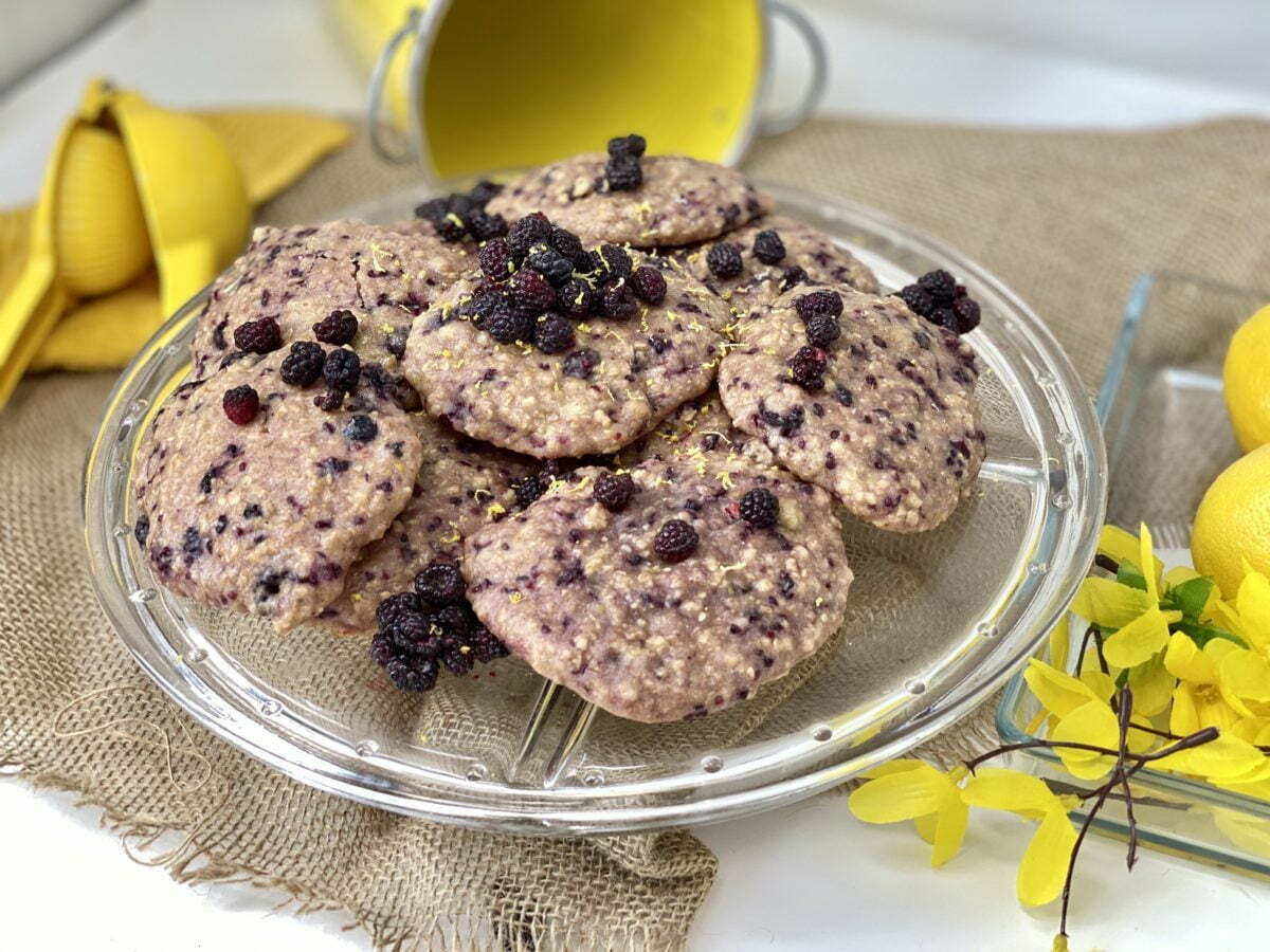 biscuits gruau framboises citron caméline