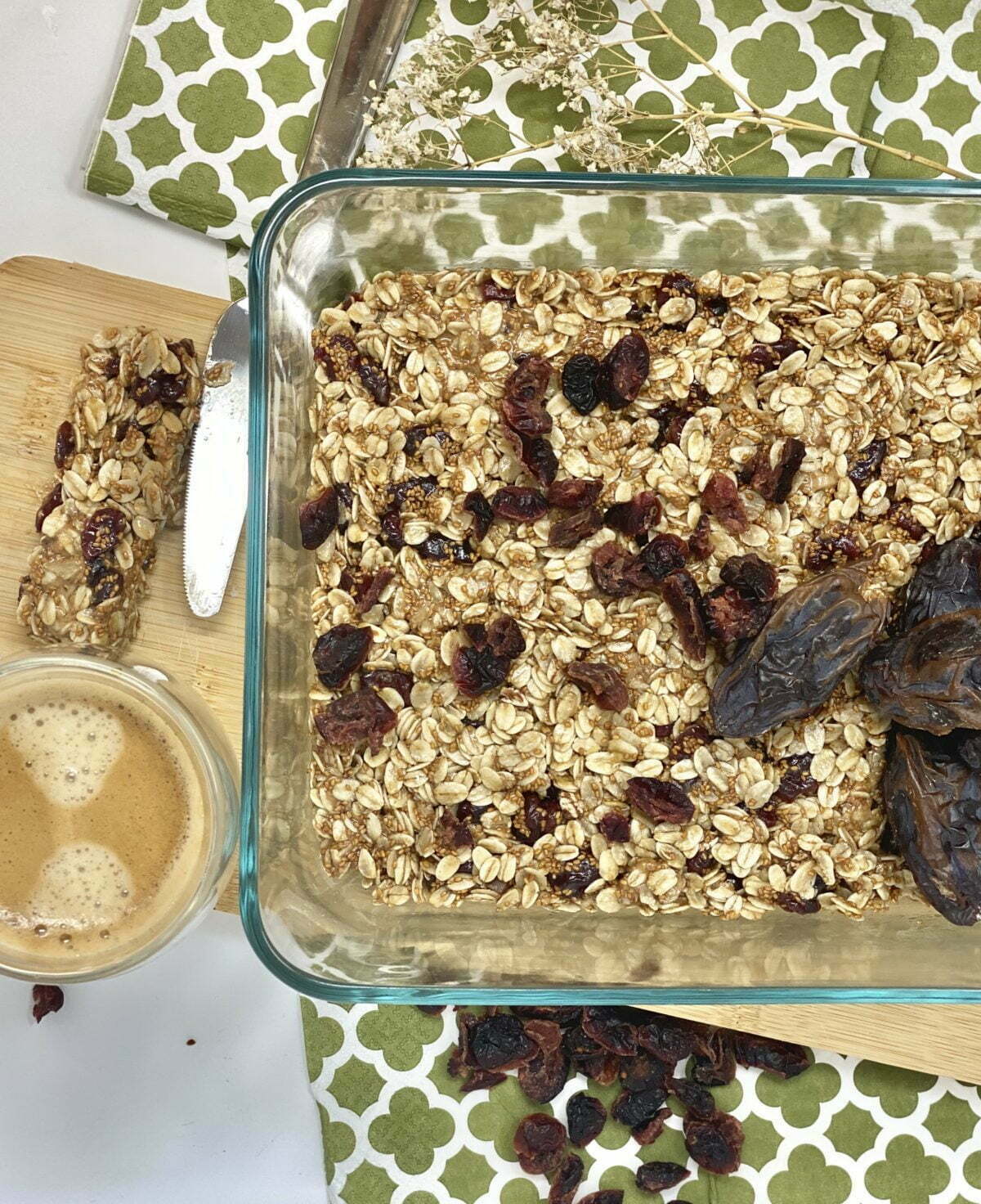 barres tendres avoine chocolat et graines de caméline