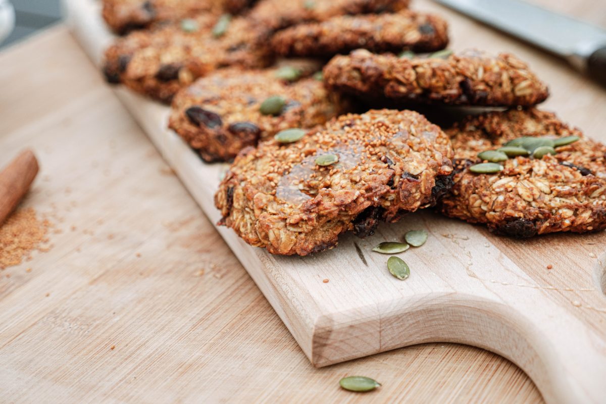 biscuits citrouille noix et caméline