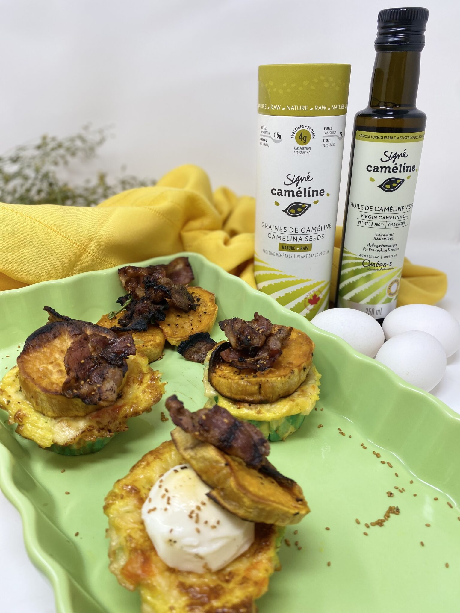 breakfast cupcake camelina