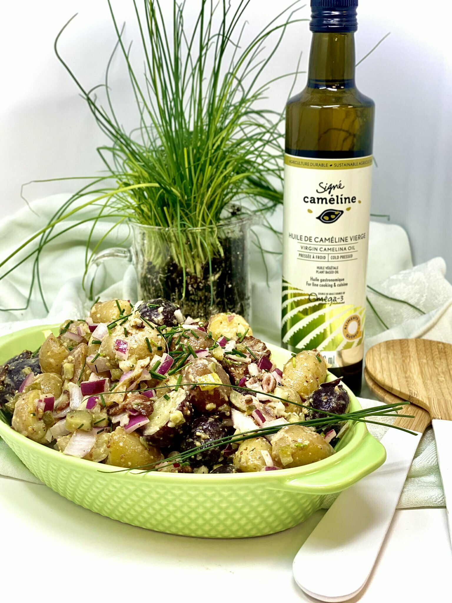 salade patates pommes de terre caméline