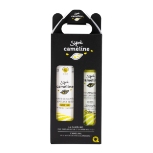 Ensemble huile vierge et graine de cameline