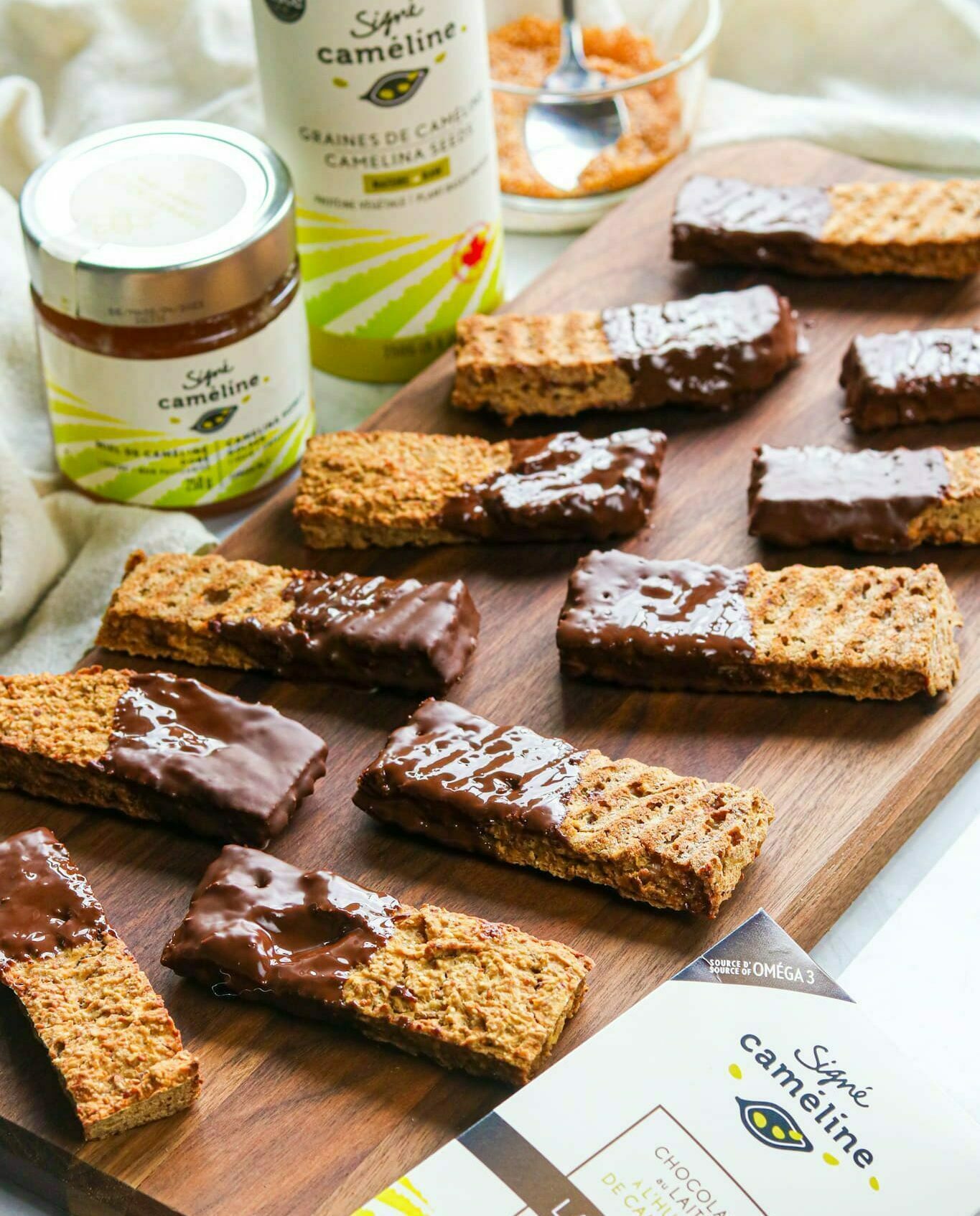 Biscottes à la caméline